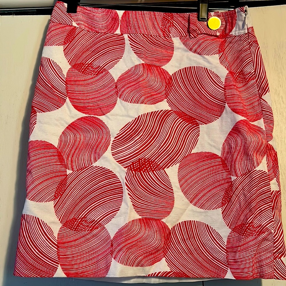 Ann taylor printed skirt